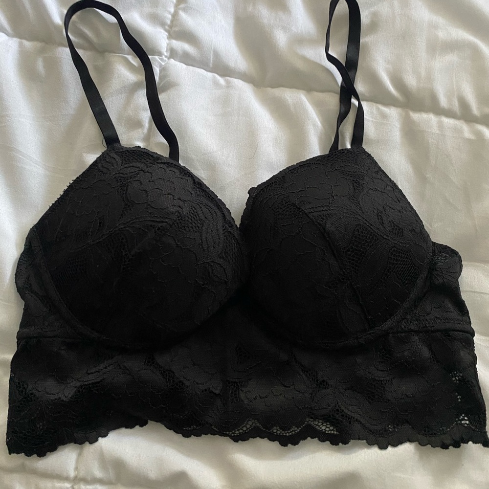 Black bralette